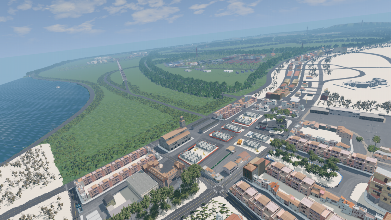 МОД Карта Band1t County v1.61 (0.37.x) ДЛЯ BEAMNG.DRIVE