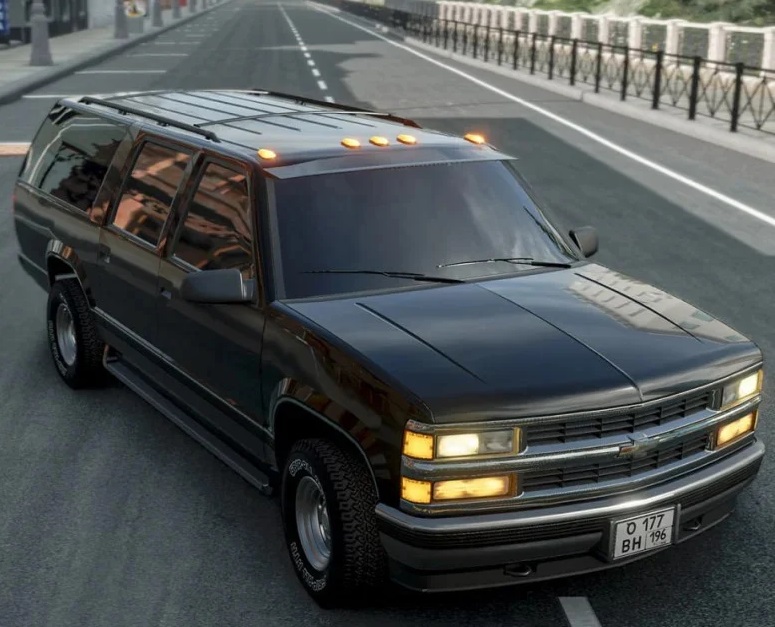 МОД Chevrolet Suburban 1995 v1.0 (0.37.x) ДЛЯ BEAMNG.DRIVE