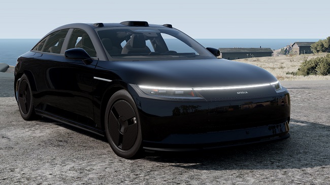 МОД Afeela 1 v1.0 (0.37.x) ДЛЯ BEAMNG.DRIVE