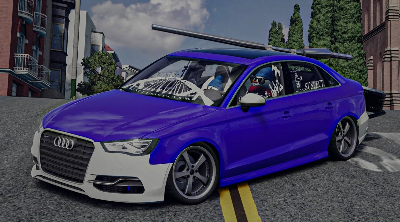 МОД Audi A3 8V (0.37.x) ДЛЯ BEAMNG.DRIVE