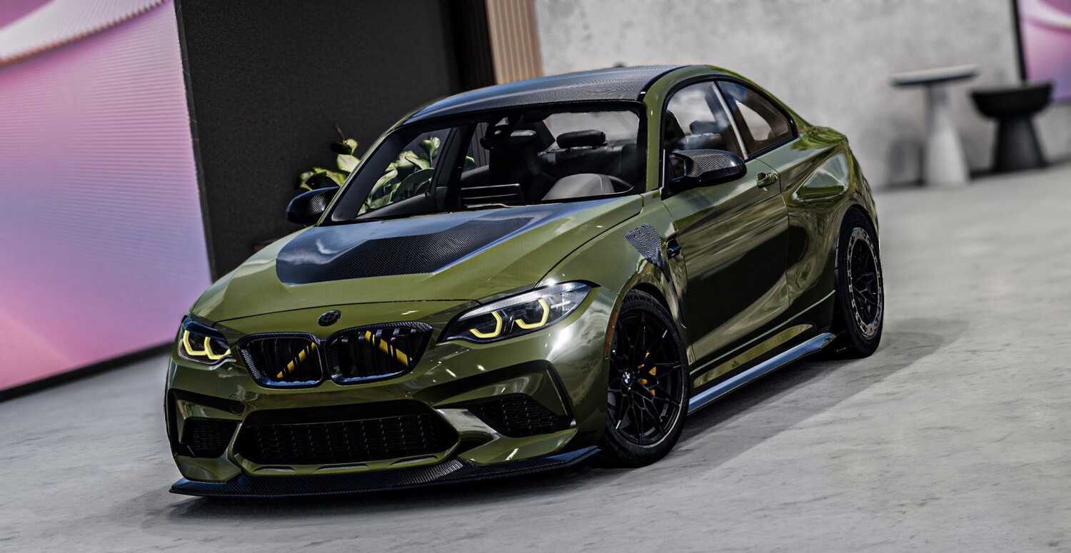 МОД BMW F87 M2 v1.2 (0.37.x) ДЛЯ BEAMNG.DRIVE