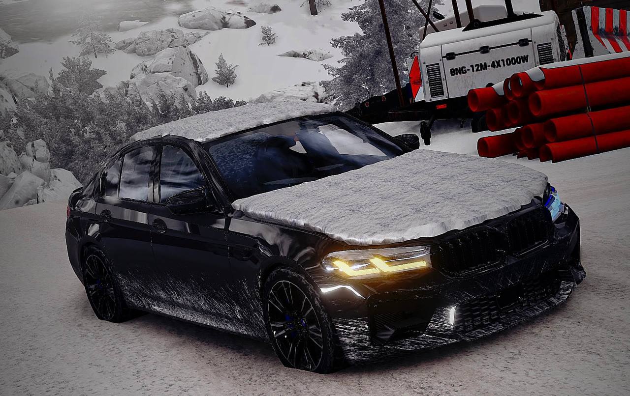 МОД BMW M5 F90 v1.0 (0.37.x) ДЛЯ BEAMNG.DRIVE