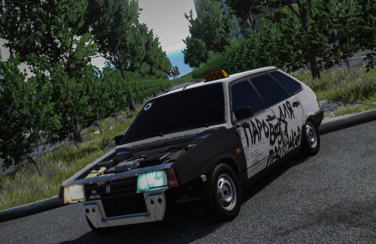 МОД Ваз 2109 v1.0 (0.37.x) ДЛЯ BEAMNG.DRIVE