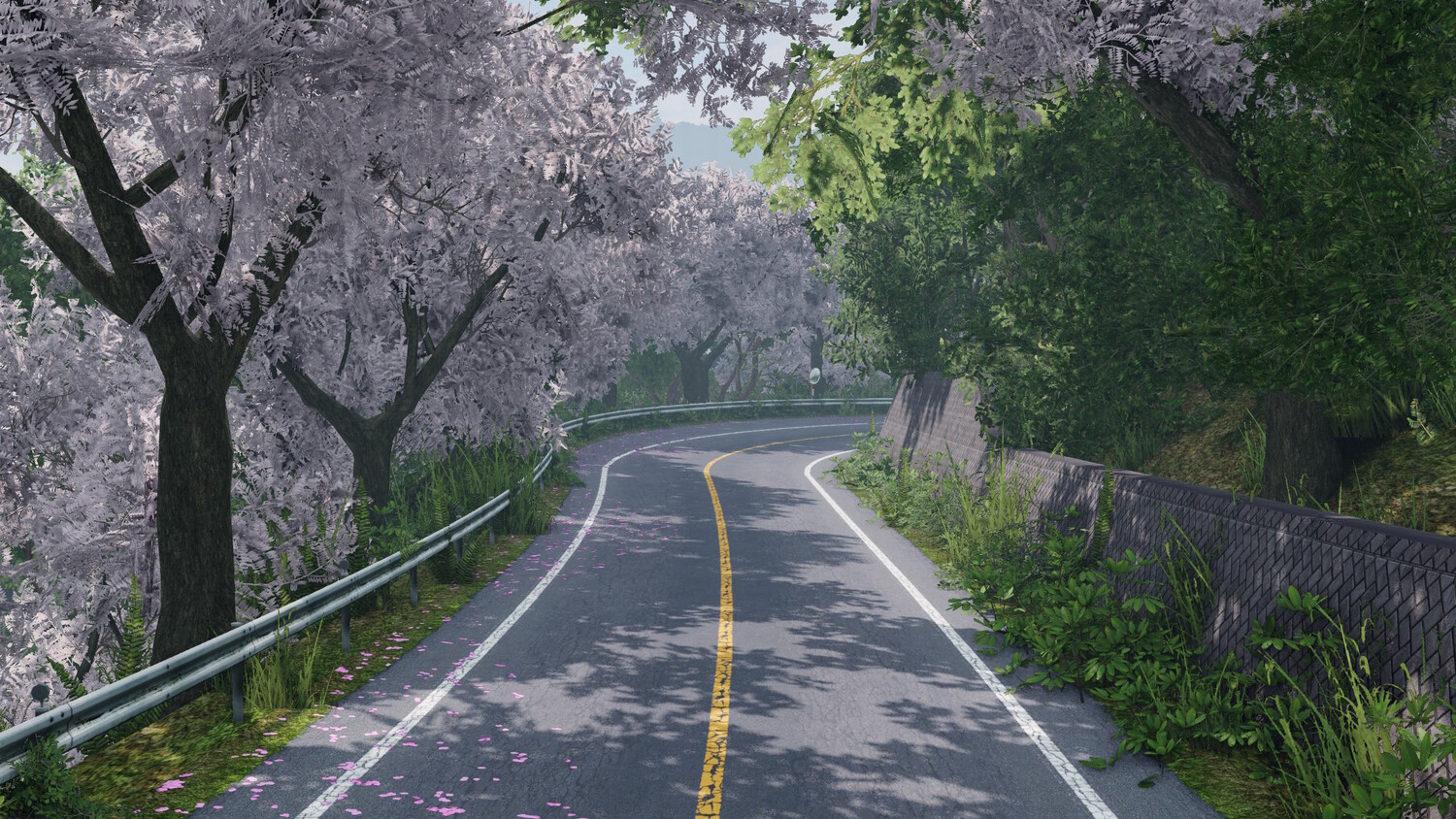 МОД Карта Sadamine Pass (Touge) v1.3 (0.38.x) ДЛЯ BEAMNG.DRIVE