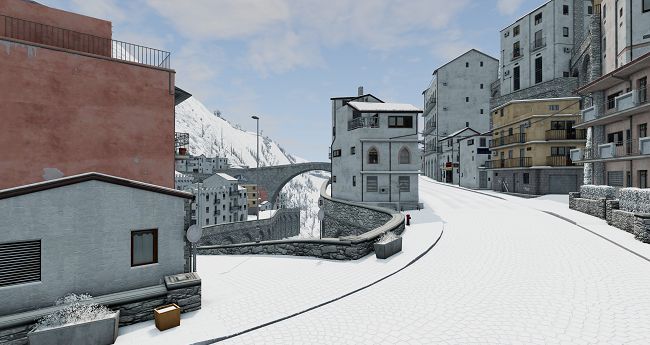 МОД Карта Italy Snowy v1.2 (0.38.x) ДЛЯ BEAMNG.DRIVE