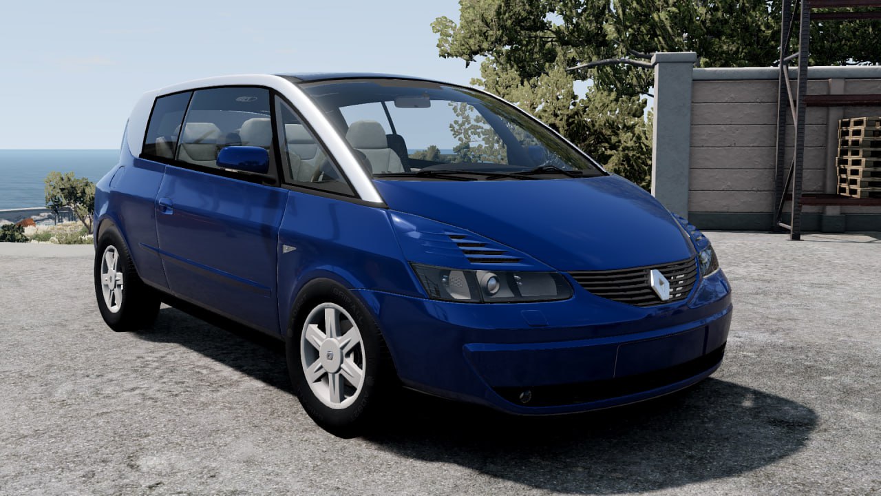 МОД Renault Avantime v1.0.1.5 (0.38.x) ДЛЯ BEAMNG.DRIVE