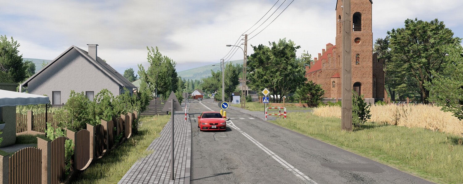 МОД Карта "Polish Roads" v3.2 2025 Rework (0.38.x) ДЛЯ BEAMNG.DRIVE