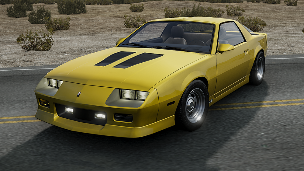 МОД Chevrolet Camaro 3-Gen 1982-1992 v1.0 (0.37.x) ДЛЯ BEAMNG.DRIVE