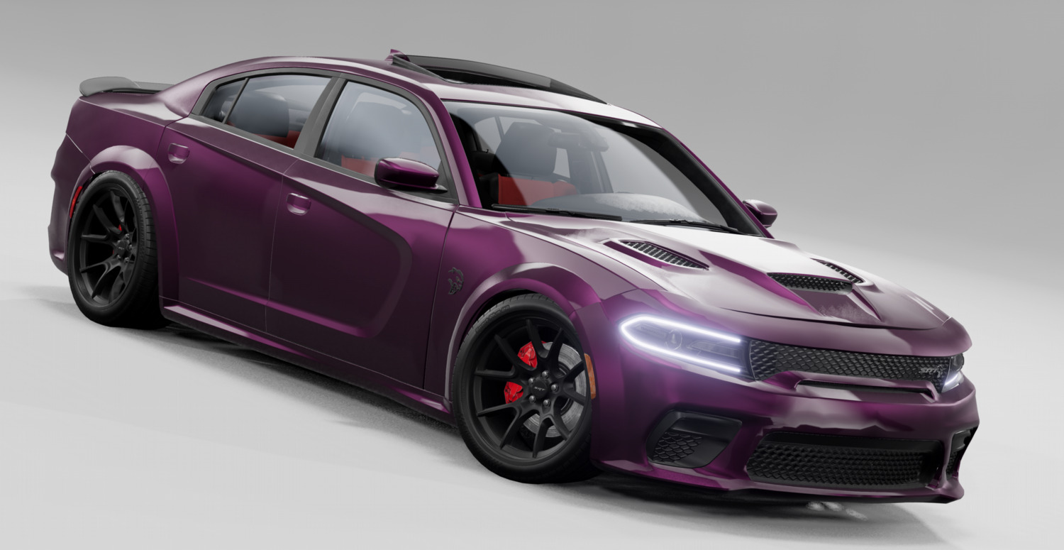 МОД Dodge Charger SRT Hellcat 2021 HQ v1...