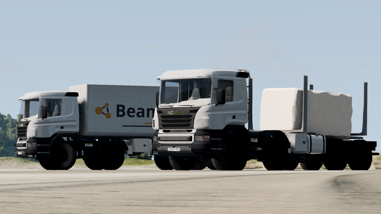 МОД Scania 8x8 Truck v1.0 Reset (0.38.x) ДЛЯ BEAMNG.DRIVE