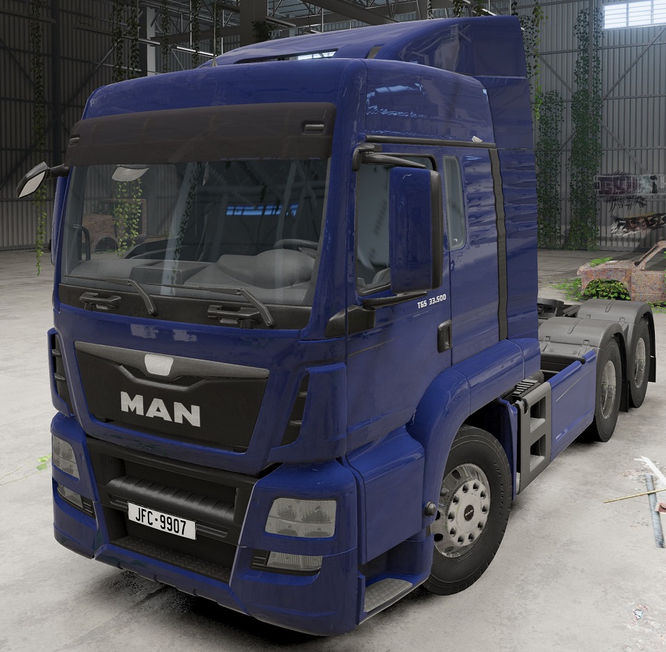 МОД MAN TGS/TGX Rework v1.0 Fix (0.38.x) ДЛЯ BEAMNG.DRIVE
