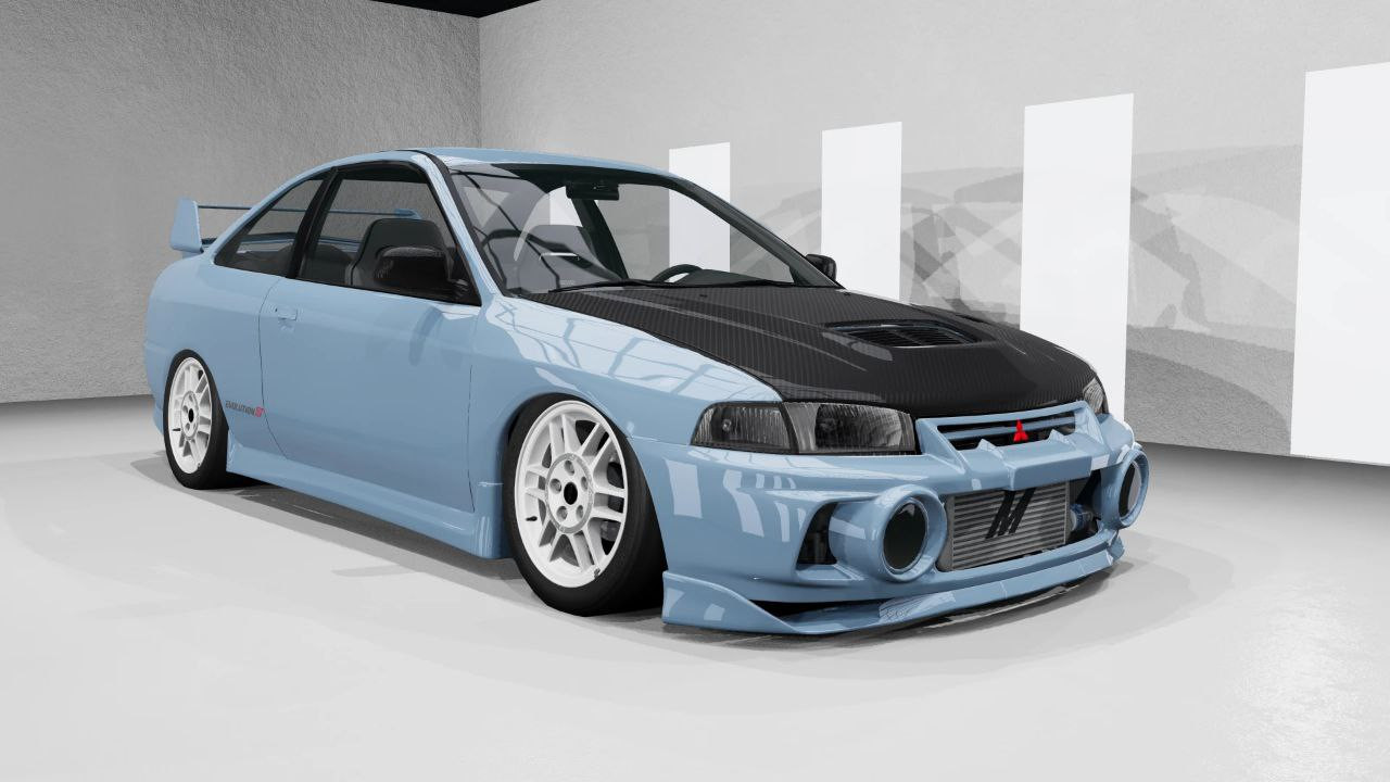 МОД Mitsubishi Mirage/Evo v2.0 (0.38.x) ДЛЯ BEAMNG.DRIVE