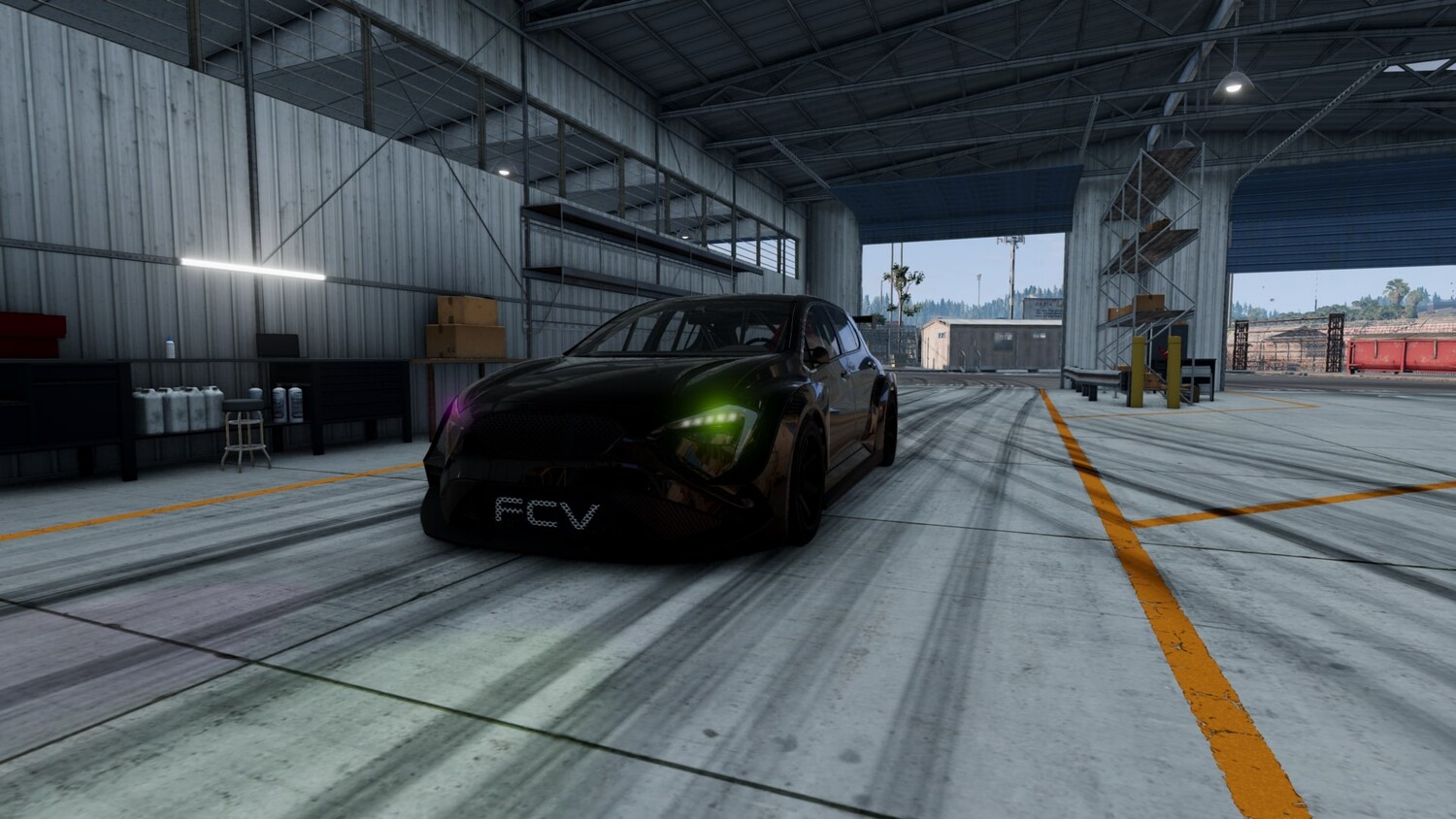 МОД Universal RGB Headlights v1.4 (0.38.x) ДЛЯ BEAMNG.DRIVE