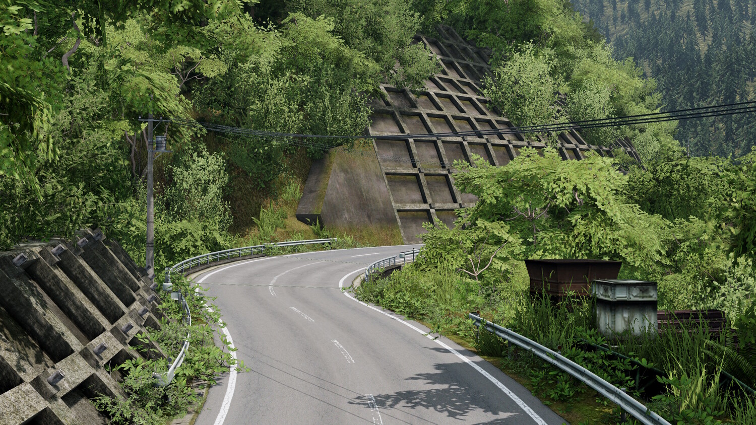 МОД Карта Tsuchisaka (Touge) v1.0 (0.38.x) ДЛЯ BEAMNG.DRIVE