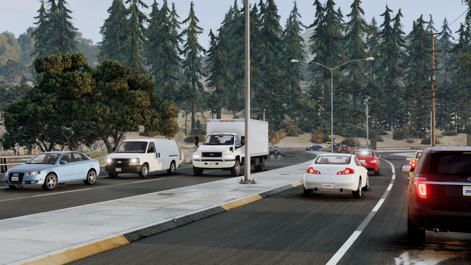 МОД Need for Speed Traffic Vehicles Pack v1.4 (0.38.x) ДЛЯ BEAMNG.DRIVE