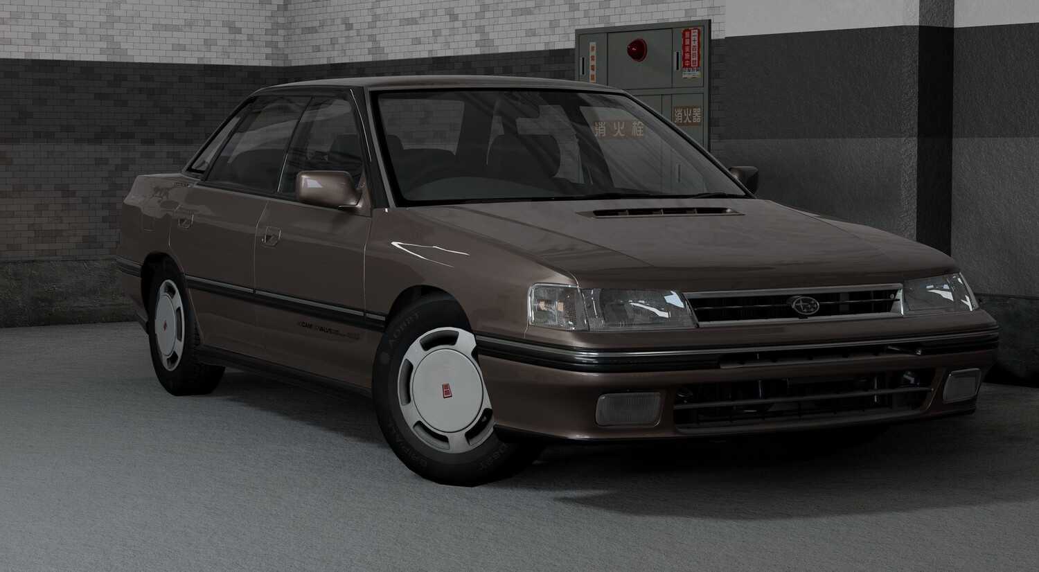 МОД Subaru Legacy RS 1990 v2.0 (0.38.x) ДЛЯ BEAMNG.DRIVE