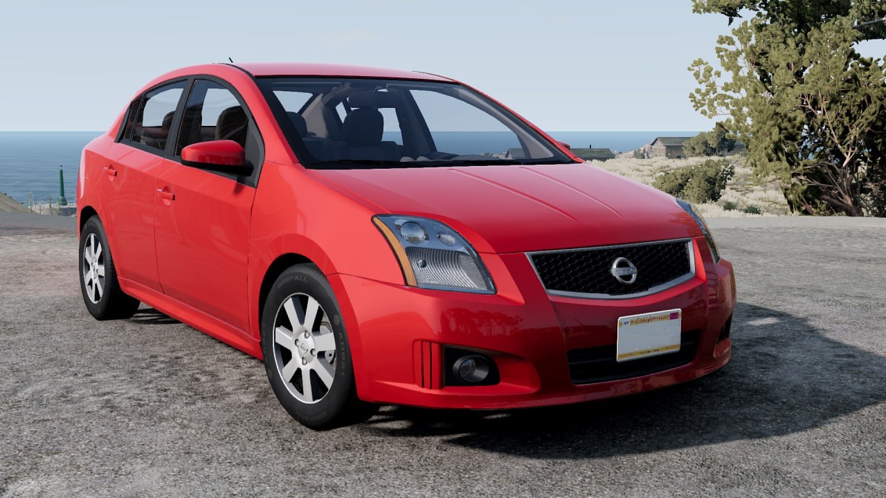 МОД Nissan Sentra B16 v2.0 (0.38.x) ДЛЯ BEAMNG.DRIVE