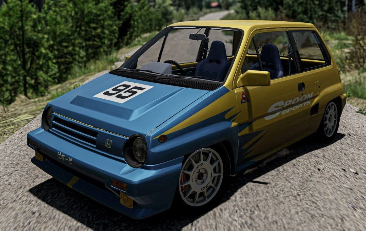 МОД Honda City Turbo II 1983 v2.0 (0.38.x) ДЛЯ BEAMNG.DRIVE