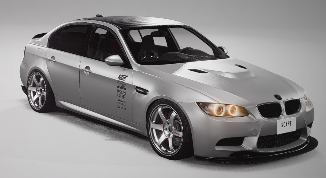 МОД BMW 3-Series E90 v1.0 (0.38.x) ДЛЯ BEAMNG.DRIVE