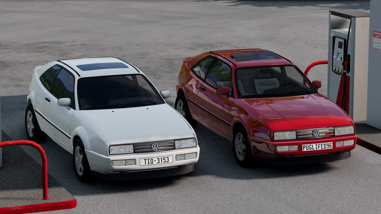 МОД Volkswagen Corrado (0.38.x) ДЛЯ BEAMNG.DRIVE