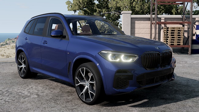 МОД BMW X5 G05 v1.0 (0.38.x) ДЛЯ BEAMNG.DRIVE