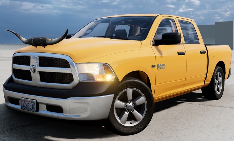 Мод Dodge Ram 2009-2024 v1.0 (0.38.x) ДЛЯ BEAMNG.DRIVE