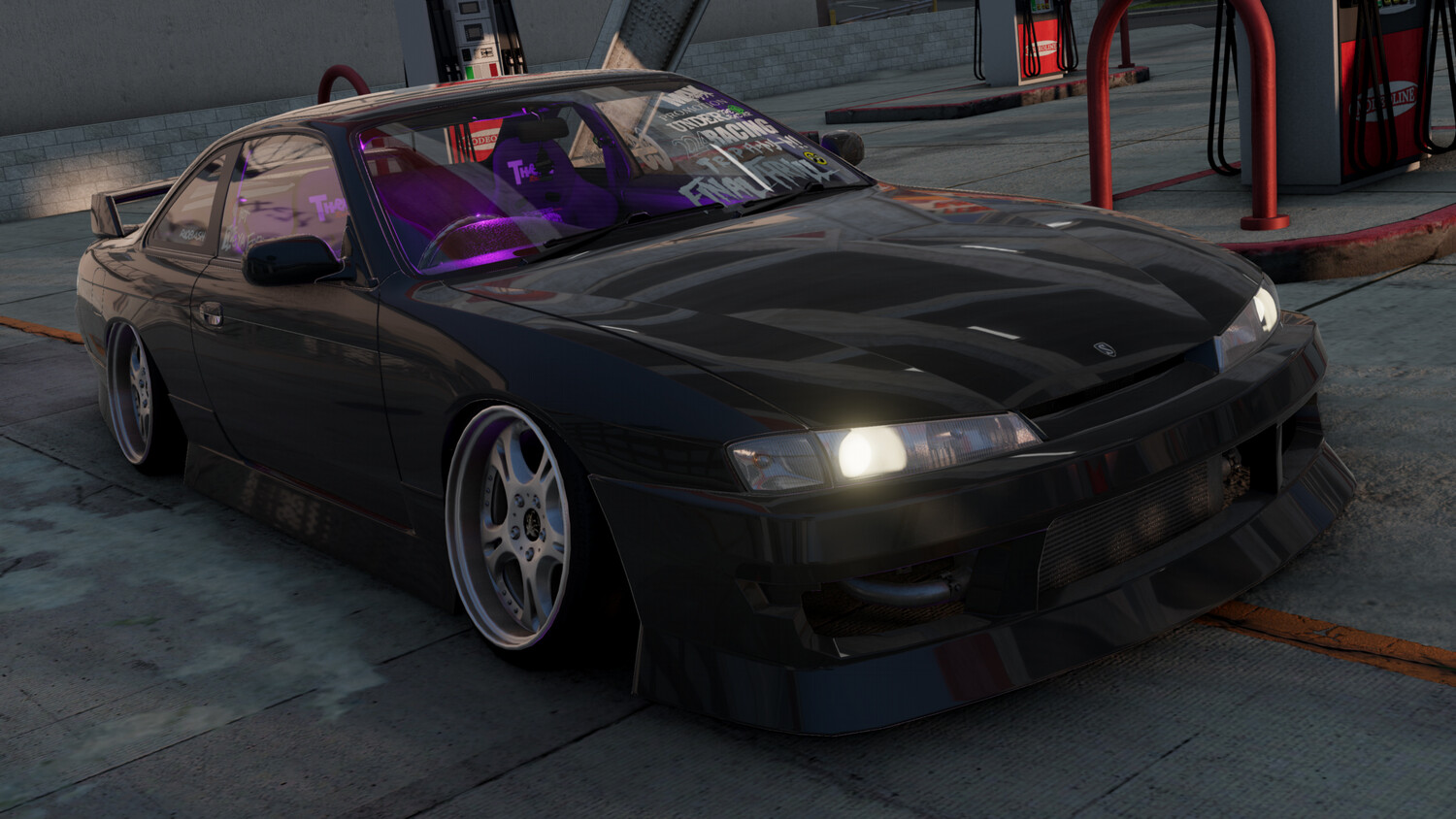 МОД Nissan Silvia S14 HYT v1.0 (0.38.x) ДЛЯ BEAMNG.DRIVE