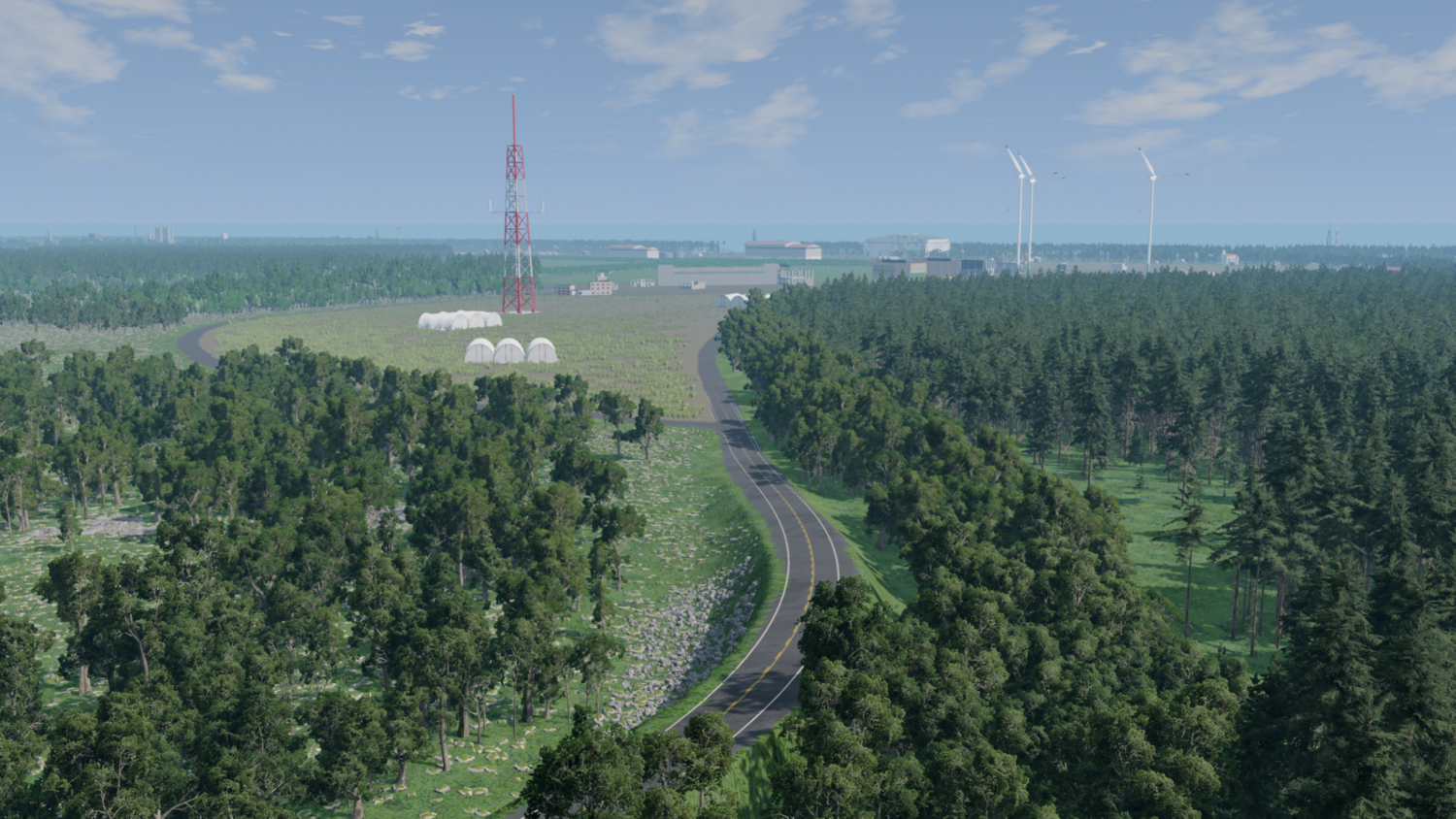 Мод Карта Band1t County v1.91 (0.38.x) ДЛЯ BEAMNG.DRIVE