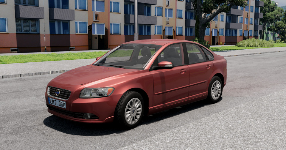 Мод Volvo S40 2004-2012 v1.0 (0.38.x) ДЛЯ BEAMNG.DRIVE
