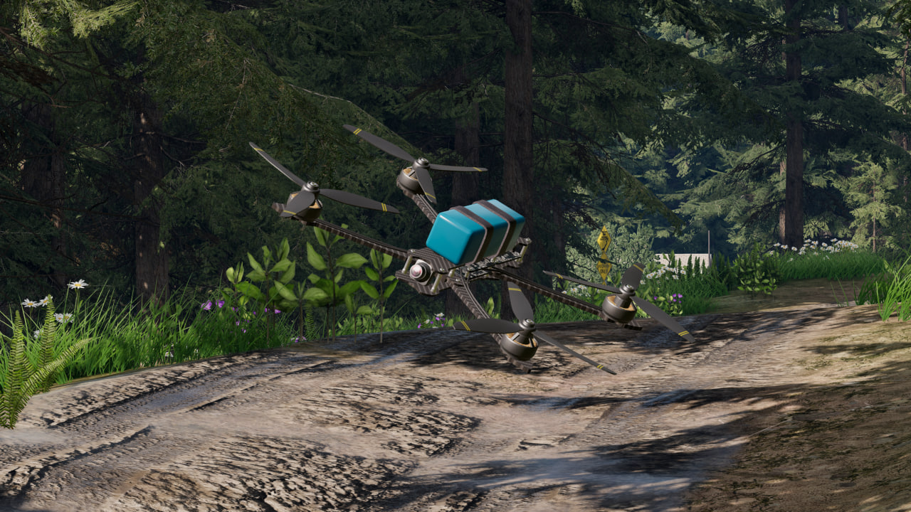 МОД IYB FPV Drone v1.5 (0.38.x) ДЛЯ BEAMNG.DRIVE