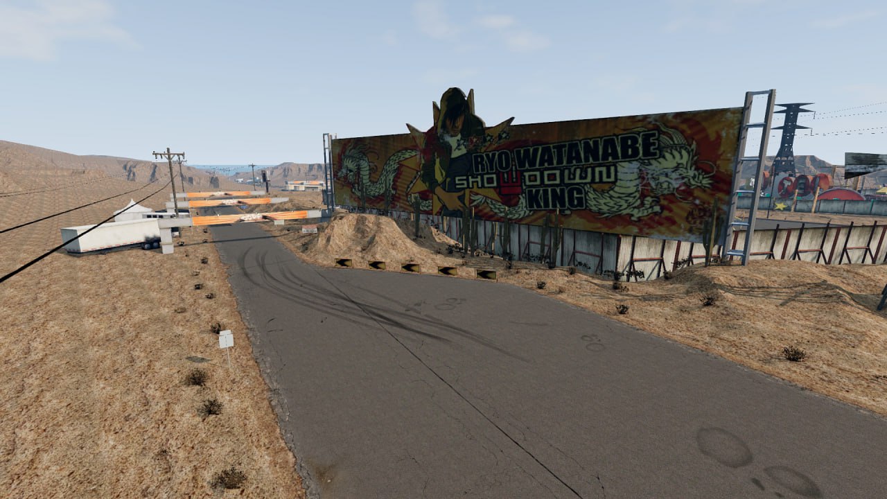 Мод Карта NFS Pro Street: Nevada Drift v1.0 (0.38.x) ДЛЯ BEAMNG.DRIVE