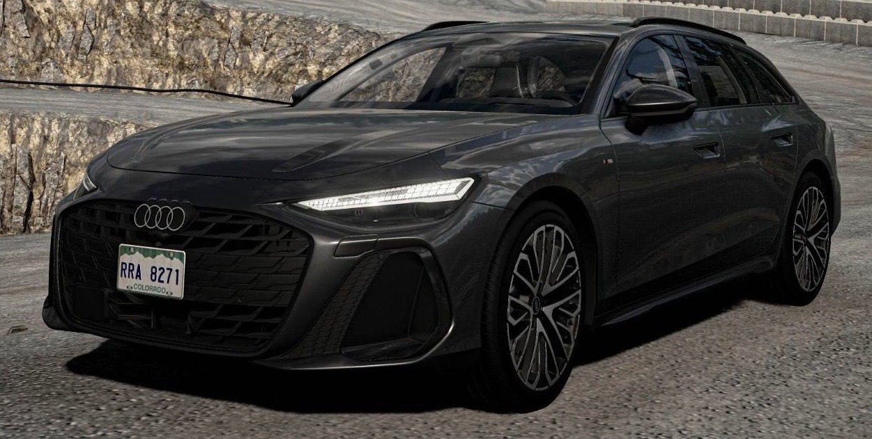 Мод Audi A6 Avant 2026 Overhaul Build v3.0 (0.38.x) ДЛЯ BEAMNG.DRIVE