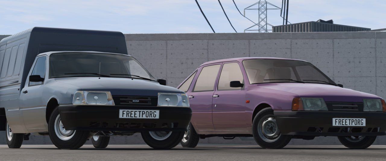 Мод ИЖ 2717 v1.0 (0.38.x) ДЛЯ BEAMNG.DRIVE