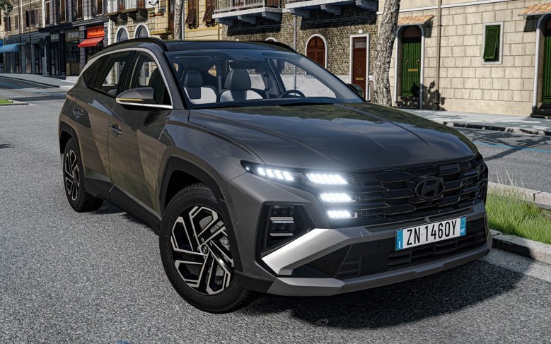 Мод 2026 Hyundai Tucson v1.0 (0.38.x) ДЛЯ BEAMNG.DRIVE