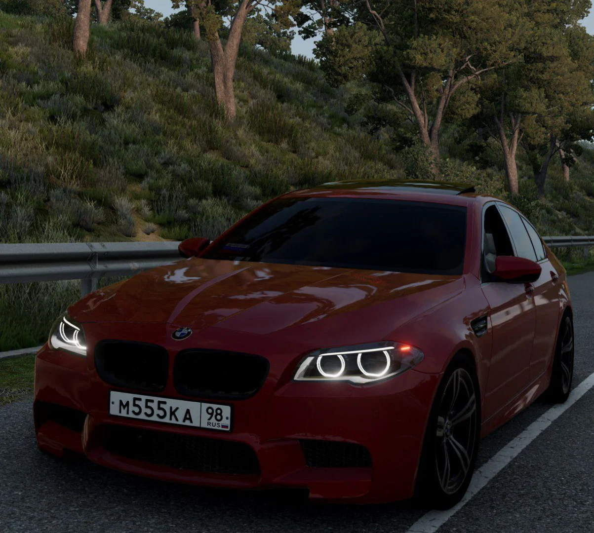 Мод BMW M5/5-series F10 v2.1 (0.38.x) ДЛЯ BEAMNG.DRIVE