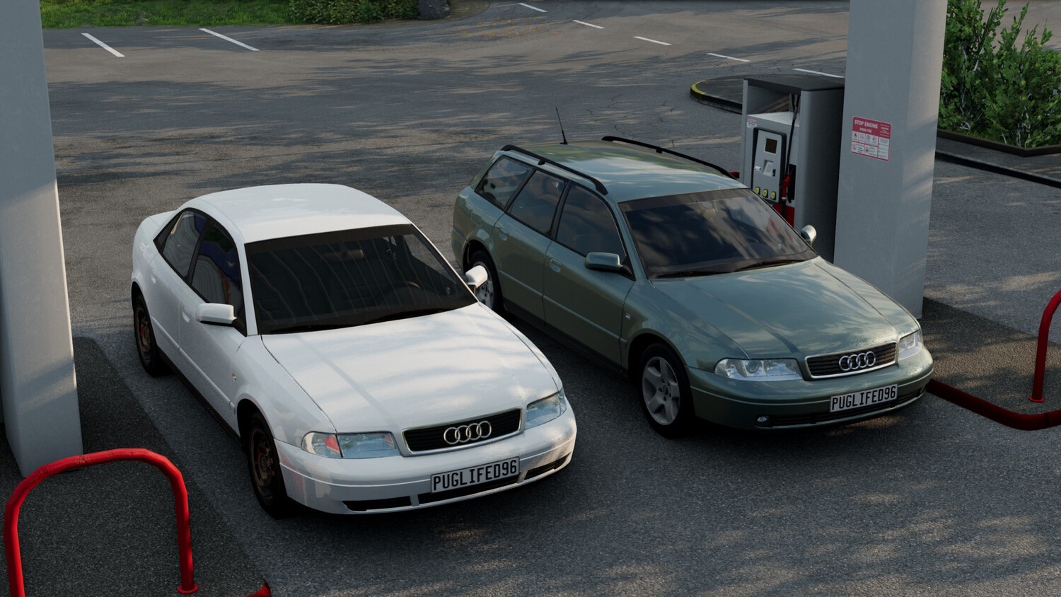 Мод Audi A4/S4/RS4 B5 v1.0 (0.38.x) ДЛЯ BEAMNG.DRIVE
