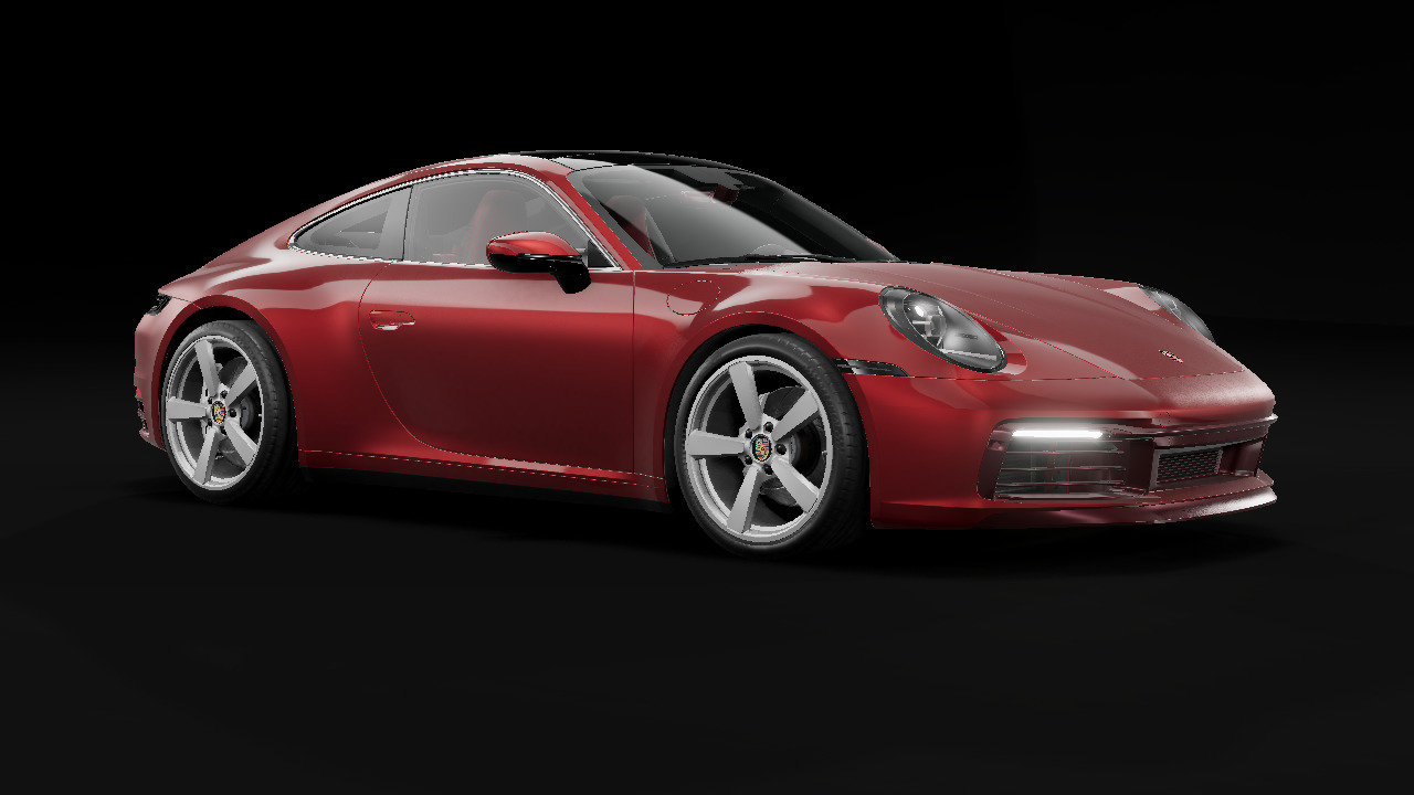 Мод Porsche 911 992.2 v1.0 (0.38.x) ДЛЯ BEAMNG.DRIVE