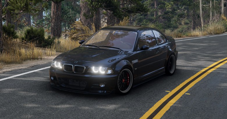 Мод BMW M3 E46 v1.0 (0.38.x) ДЛЯ BEAMNG.DRIVE