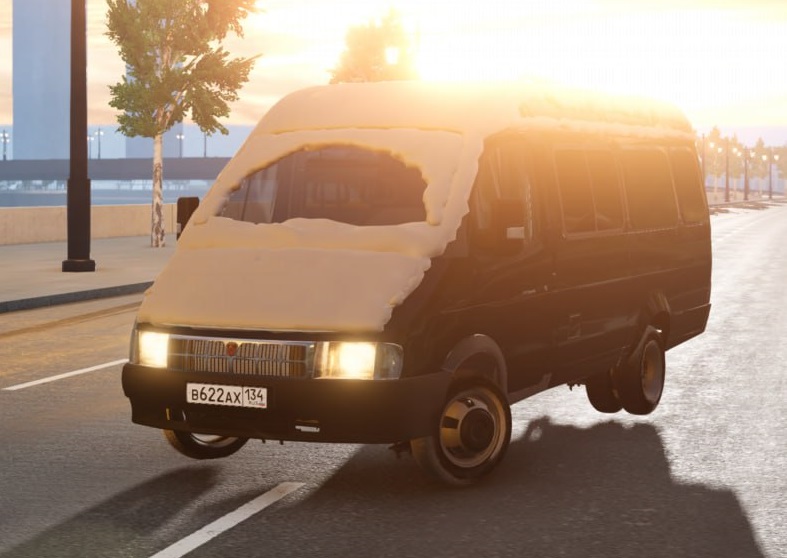 Мод Газель 3321 и 2705 v1.1 (0.38.x) ДЛЯ BEAMNG.DRIVE