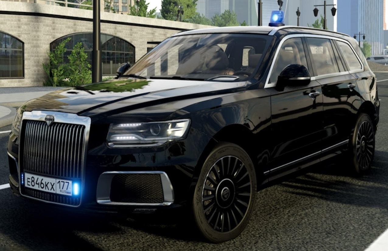 Мод Aurus Komendant v1.0 (0.38.x) ДЛЯ BEAMNG.DRIVE