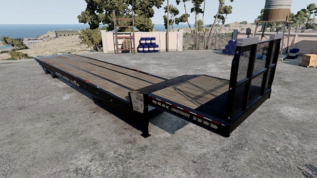 Мод FP Landtravel Trailer Pack v0.9 (0.38.x) ДЛЯ BEAMNG.DRIVE