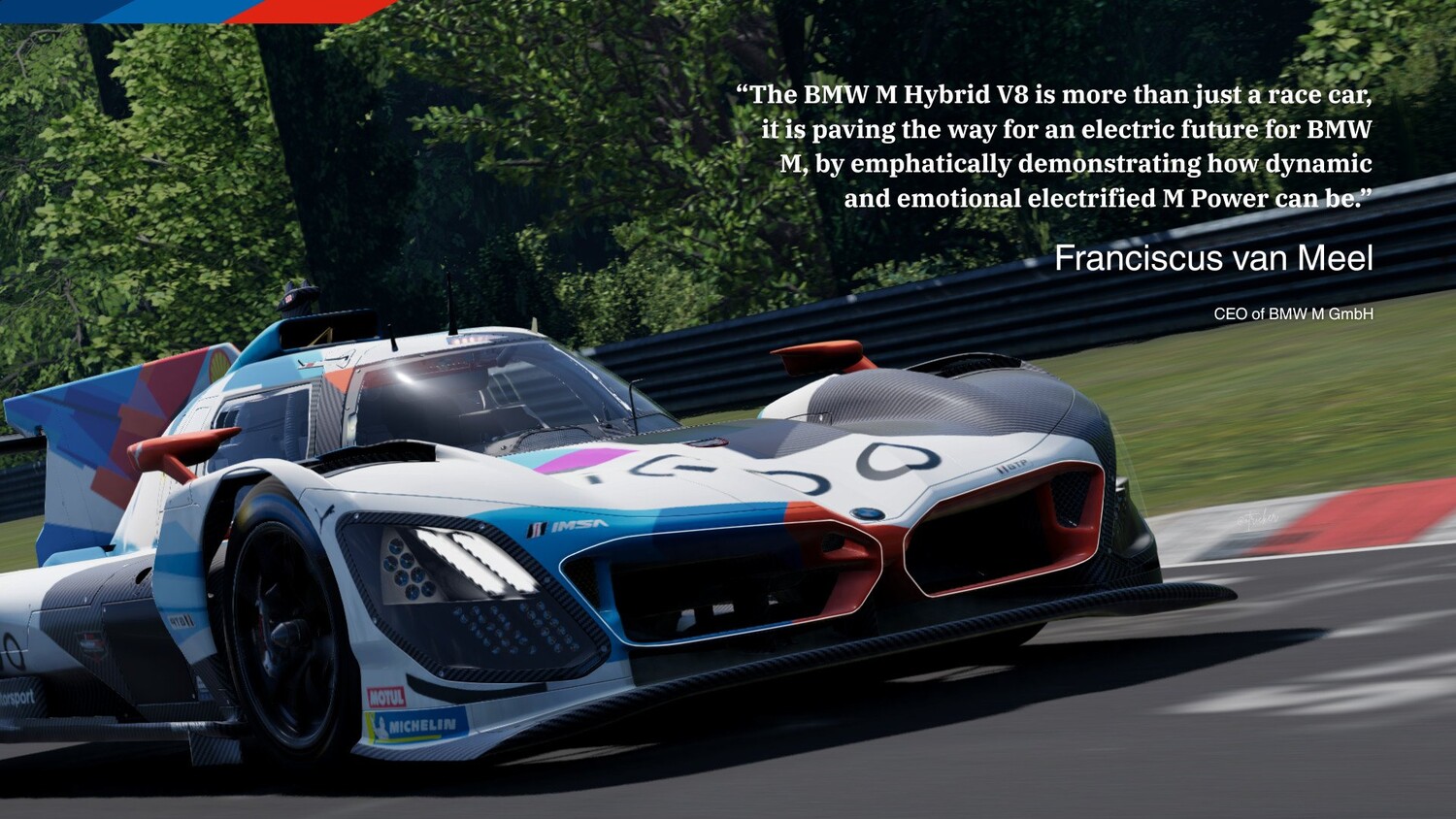 Мод BMW M Hybrid V8 LMDh v1.1 (0.38.x) ДЛЯ BEAMNG.DRIVE