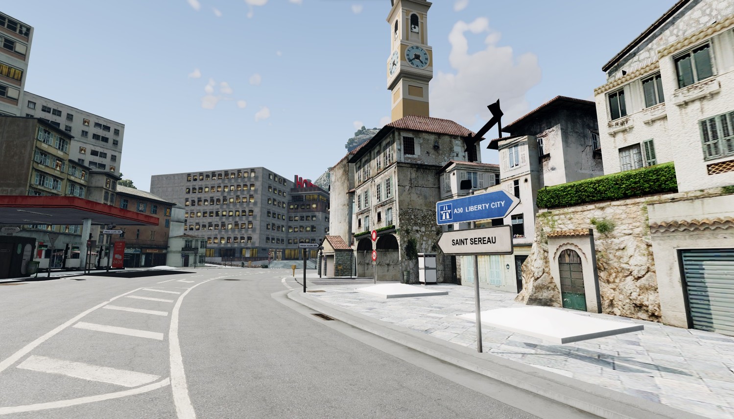 МОД Карта French Riviera v1.0 (0.33.x) ДЛЯ BEAMNG.DRIVE