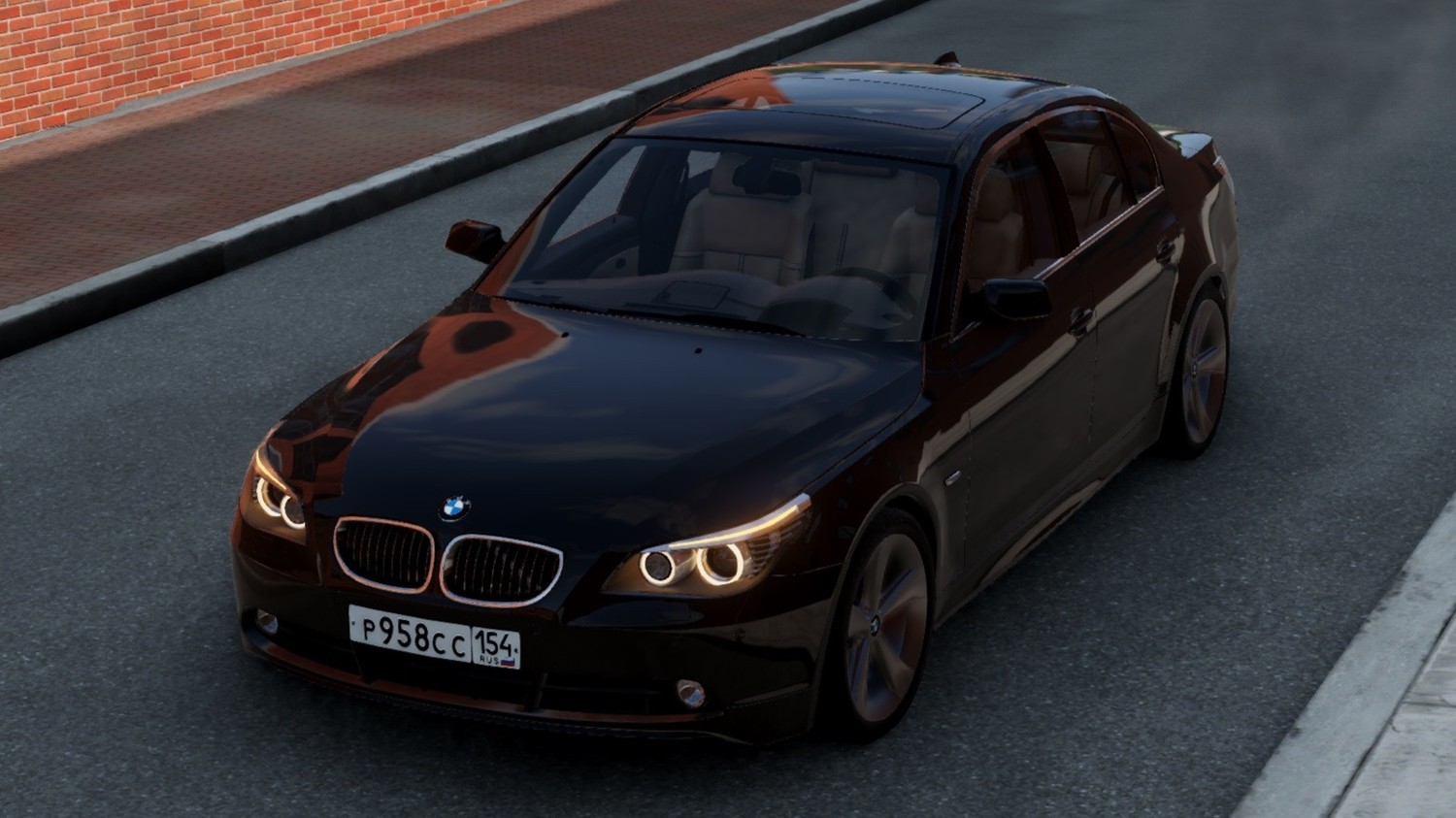 МОД BMW 5-Series E60/E61 v3.0 (0.33.x) ДЛЯ BEAMNG.DRIVE