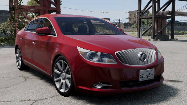 МОД Buick Lacrosse 2Gen v1.0 (0.33.x) ДЛЯ BEAMNG.DRIVE