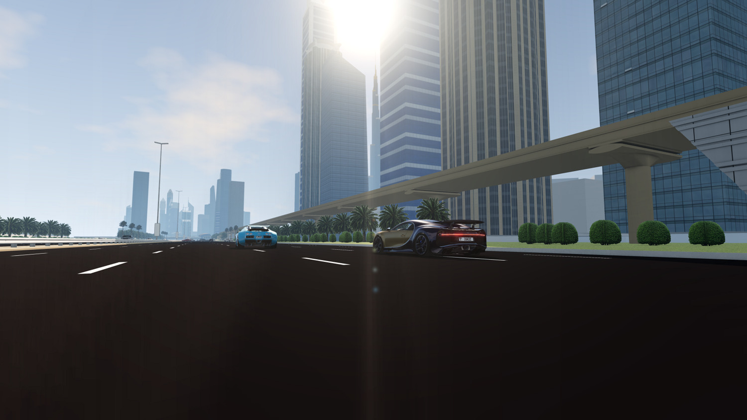 МОД Карта Dubai Sheikh Zayed Road E11 v1.0 (0.33.x) ДЛЯ BEAMNG.DRIVE