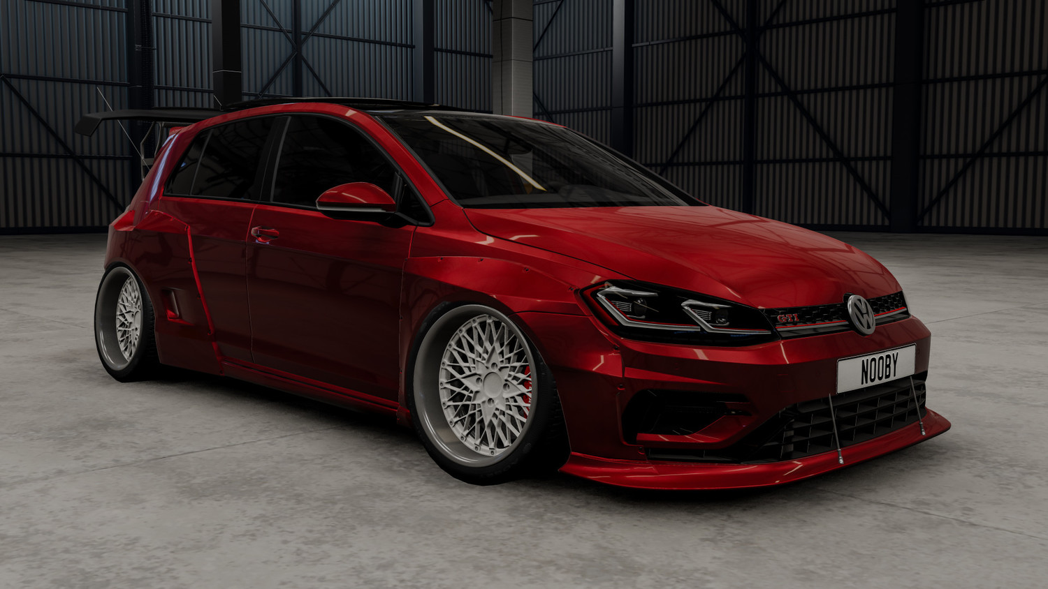 МОД Volkswagen Golf MK7 R, GTI, APR, Widebody (0.33.x) ДЛЯ BEAMNG.DRIVE