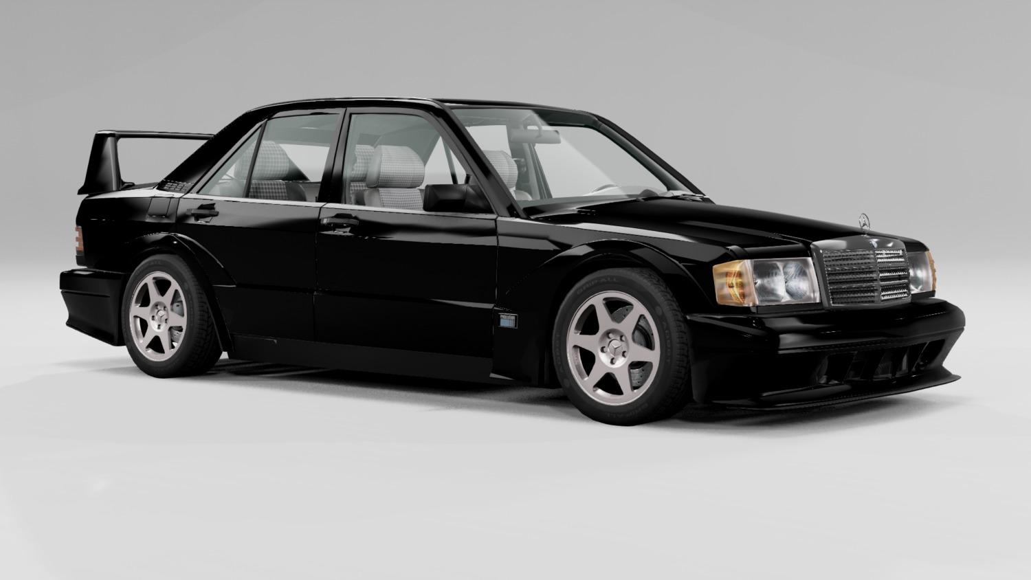 МОД Mercedes-Benz 190 (W201) v1.0 (0.33.x) ДЛЯ BEAMNG.DRIVE