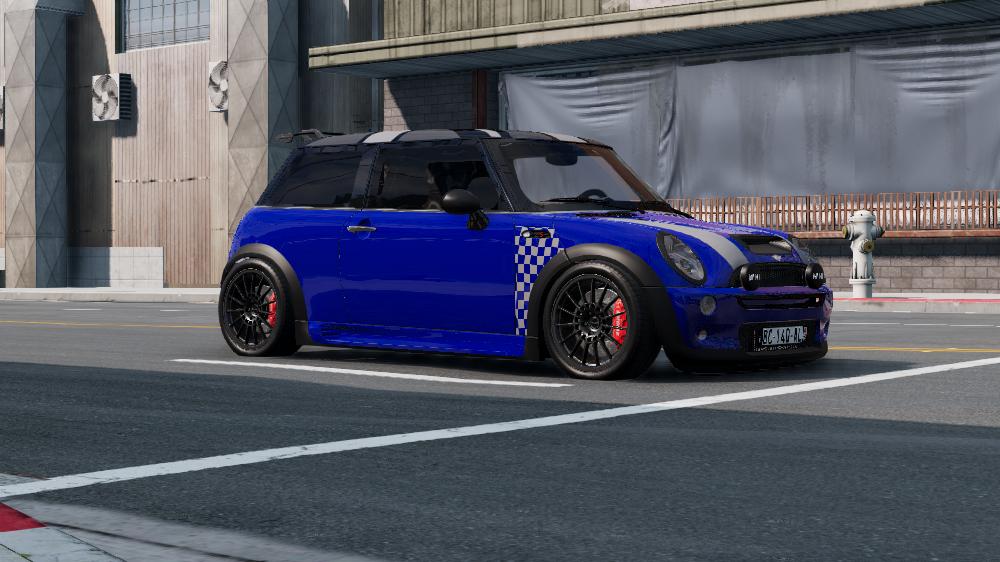 МОД Mini Cooper S R53 v1.0 (0.33.x) ДЛЯ BEAMNG.DRIVE