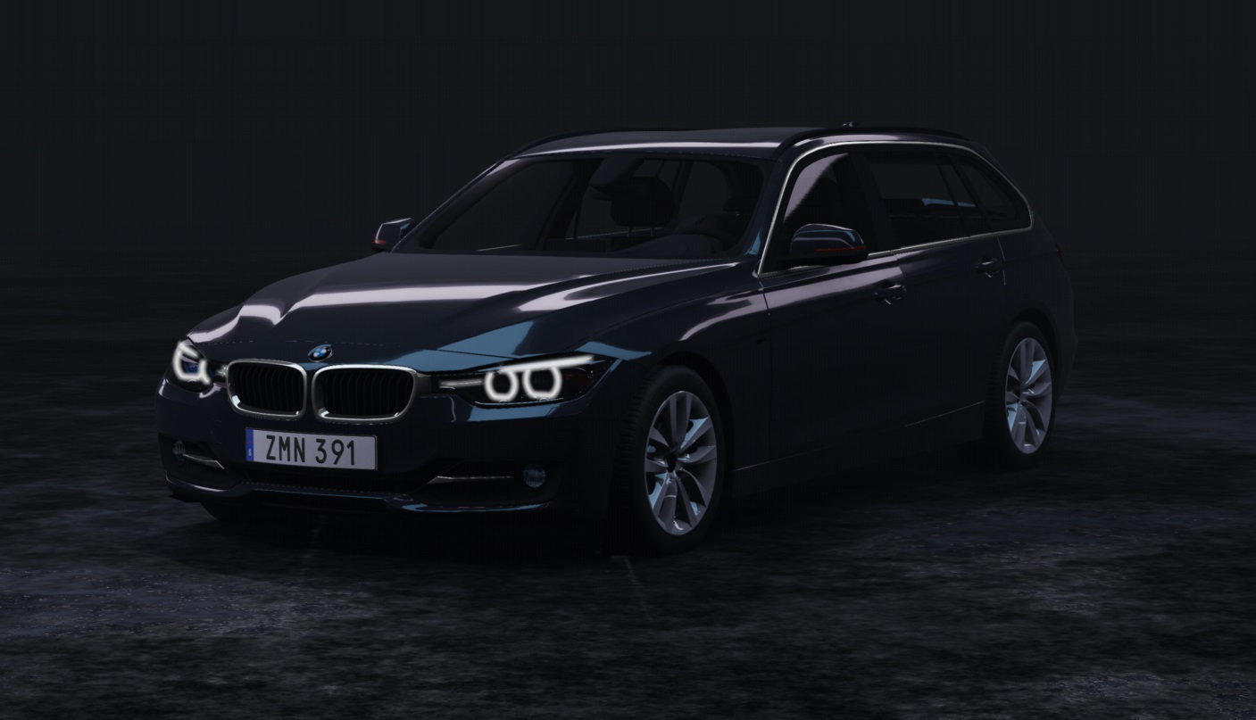 МОД BMW 3-Series F31 v1.0 Update 2 (0.33.x) ДЛЯ BEAMNG.DRIVE
